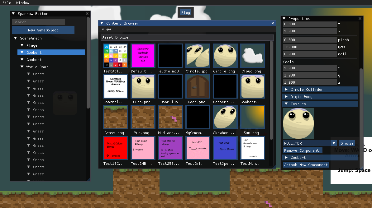 Sparrow Engine Screenshot 3